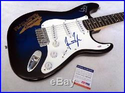 JAMES TAYLOR Autographed Signed Electric Guitar with PSA/DNA COA