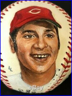 JOHNNY BENCH Signed Autographed Painted NL Feeney Baseball PSA/DNA REDS HOF