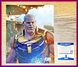 JOSH BROLIN Signed Thanos Avengers Infinity War 8X10 Picture Photo Beckett PSA