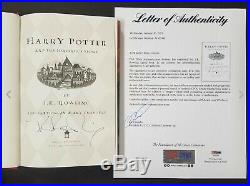 J. K. Rowling Autograph Signed Harry Potter & The Sorcerer's Stone Psa/dna Aut