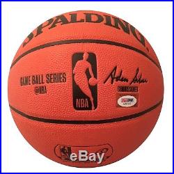 James Harden Houston Rockets Autographed NBA MVP Signed Basketball PSA DNA COA