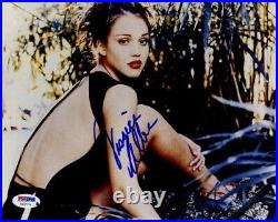 Jessica Alba Young Full Signature Autographed Signed 8x10 Photo PSA/DNA COA