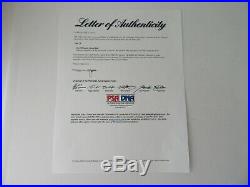 Joe DiMaggio Autographed Vintage Bobby Brown Baseball PSA/DNA LOA Signature Mint