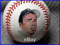 Joe Dimaggio Autographed Baseball Yankee Clipper Psa/dna Quick Opinion Genuine
