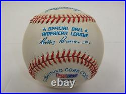 Joe Dimaggio Psa/dna Certified Signed Rawlings Official Al Baseball Autographed