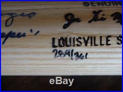Joe Dimaggio Yankee Clipper Psa/dna Signed Louisville Slugger Bat Autographed