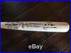 Joe Dimaggio Yankee Clipper Psa/dna Signed Louisville Slugger Bat Autographed