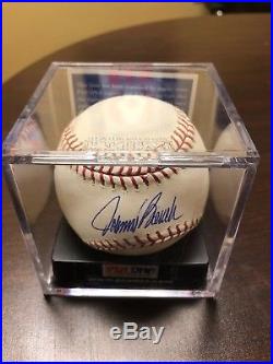 Johnny Bench Single Signed Baseball Autographed PSA/DNA 9 MINT AUTO Reds HOF