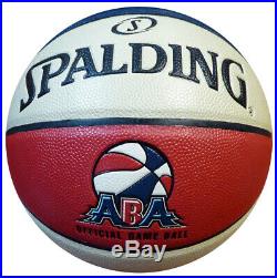 Julius Dr. J Erving Autographed Signed Spalding Aba Basketball Psa/dna 107479