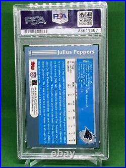 Julius Peppers 2003 Topps #283 Signed Card PSA/DNA auto autograph Panthers UNC