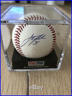 Justin Verlander signed baseball PSA/DNA autograph ball HOF Cy Young