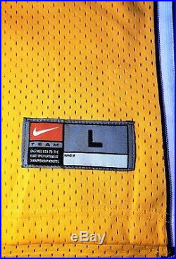 KOBE BRYANT FULL NAME Autographed AUTHENTIC LAKERS #8 NIKE JERSEY PSA/DNA RARE