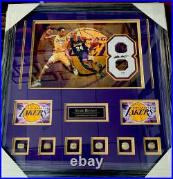 KOBE BRYANT LA Lakers Signed Autographed RARE AUTHENTIC Jersey #8 PSA/DNA