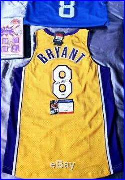 KOBE BRYANT VINTAGE FULL NAME Autographed AUTHENTIC #8 NIKE JERSEY PSA/DNA RARE