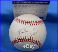 Ken Griffey Jr PSA DNA Coa Autograph American League Hand Signed Baseball