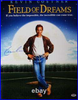 Kevin Costner Autographed Signed 16x20 Photo Field Of Dreams Psa/dna 98135