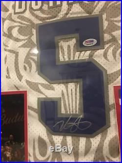 Kevin Durant Signed PSA DNA Jersey USA Authentic Rare Framed Auto Autograph