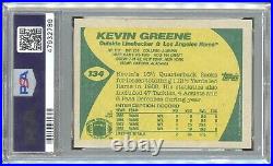 Kevin Greene Signed 1989 Topps #134 PSA/DNA Certified Autograph HOF AUTO
