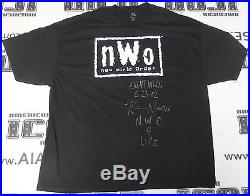 Kevin Nash Signed Event Worn Used NWO Shirt PSA/DNA COA Autograph WWE WCW Auto'd