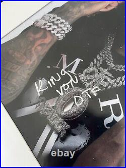 King Von Signed Autographed 11X14 Photograph Rapper Beckett PSA JSA Authentic