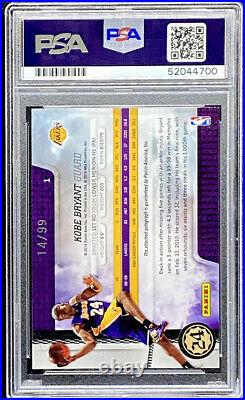 Kobe Bryant 2009-10 Absolute Memorabilia Spectrum Gold On Card Auto /99 PSA 9