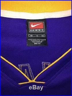 Kobe Bryant Autographed Nike Authentics Jersey PSA/DNA Rare Full Signature HOF