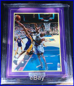 Kobe Bryant Autographed Signed 16x20 with PSA/DNA Certification Framed Auto