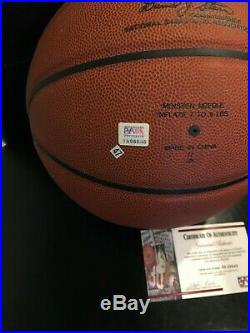 Kobe Bryant Full Name Signed/Autographed Basketball with PSA/DNA Sticker and COA
