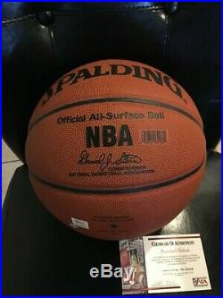 Kobe Bryant Full Name Signed/Autographed Basketball with PSA/DNA Sticker and COA