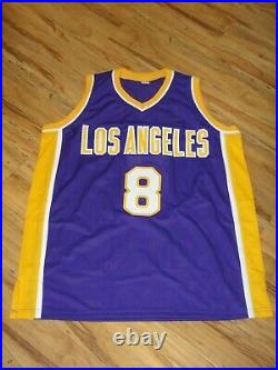 Kobe Bryant Psa/dna Certified Signed Los Angeles Lakers Jersey Autograph Mint