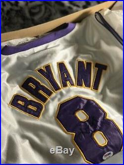 Kobe Bryant Rare Lot Psa Dna Autographed Jersey With Psa 9 10 Topps Fleer & More