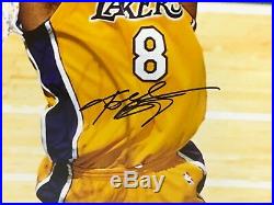 Kobe Bryant Signed Autographed 16x20 Photo Lakers PSA/DNA RARE early full sig