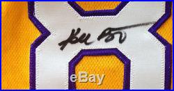 Kobe Bryant Signed Lakers #8 Rookie Era Jersey Full autograph PSA DNA coa