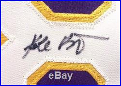 Kobe Bryant Signed Purple Lakers #8 rookie era Jersey BOLD Autograph PSA DNA COA
