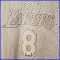 Kobe Bryant autographed NBA Jersey SUPER RARE All White PSA/DNA Guarantee