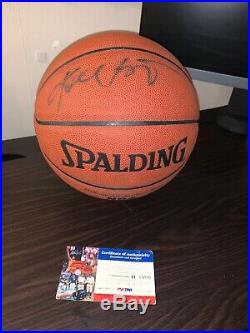 -Kobe Bryant autographed basketball PSA/DNA Sticker- ALL-Surface Ball B14886
