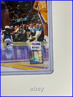 Kobe Bryant hand signed autographed 16x20 photo L. A. Lakers with Shaq PSA/DNA