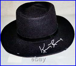 Kurt Russell Autographed Signed Wyatt Earp Tombstone Cowboy Hat Beckett PSA