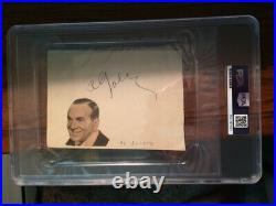 LARRY FINE-The Three 3 Stooges-Signed/Autographed PSA/DNA Certified -see photos