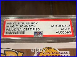 Lakers Magic Johnson Signed NBA #78 Funko Pop BAS PSA/DNA Encapsulated