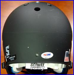 Lamichael James Autographed Signed Oregon Full Size Black Helmet Psa/dna 72892