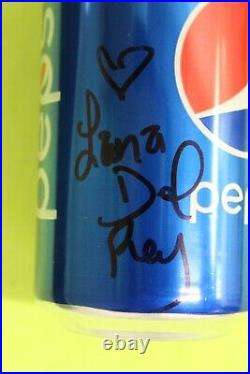 Lana Del Rey SIGNED Autographed Pepsi Can Rare PSA/DNA COA Song Cola