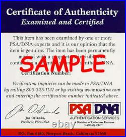 Larry Bird PSA DNA Signed Coa 8x10 Autograph Cover Photo