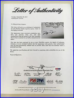 Leaf Executive Masterpiece Michael Jordan UDA Autograph BGS 1/1 PSA / DNA Bulls
