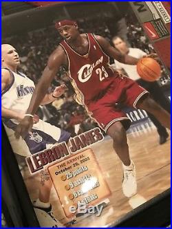 Lebron James Autographed Nike Jersey COA PSA/DNA. NBA 8x10 Photo And Card Incl