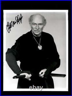 Lee Van Cleef PSA DNA Coa Signed 8x10 Photo Autograph