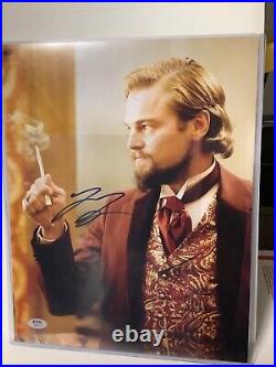 Leonardo DiCaprio Signed Autographed 11x14 Photo COA PSA DNA RARE GOAT Django
