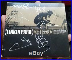 Linkin Park Chester Bennington Band Signed Meteora CD PSA/DNA AUTHENTIC