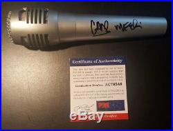 Linkin Park Chester Bennington Mike Shinoda Signed Autographed Microphone PSADNA