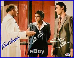 Loggia, Bauer and Al Pacino Autographed 11x14 Scarface Photo PSA/DNA